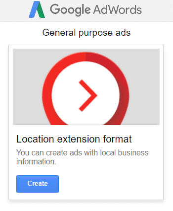 AdWords Location Format